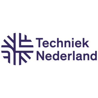 "Techniek Nederland logo, symboliseert de verbondenheid van Esveld Installatie met de toonaangevende brancheorganisatie voor technische dienstverleners."