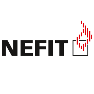 "Nefit logo, aanduidend dat Esveld Installatie een premium Nefit dealer is."