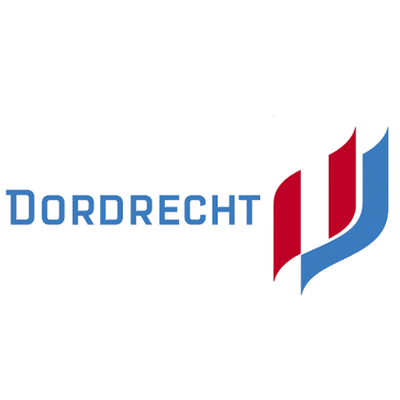"Logo van Dordrecht, symboliseert de rijke geschiedenis en culturele erfgoed van de stad."