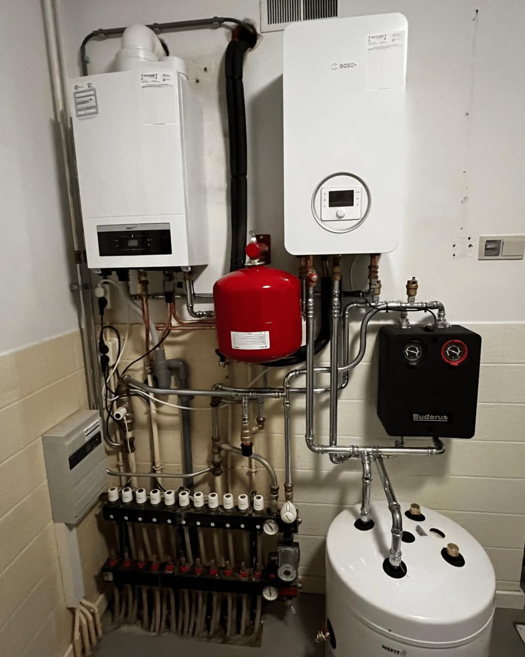 Esveld boiler, ketel installatie