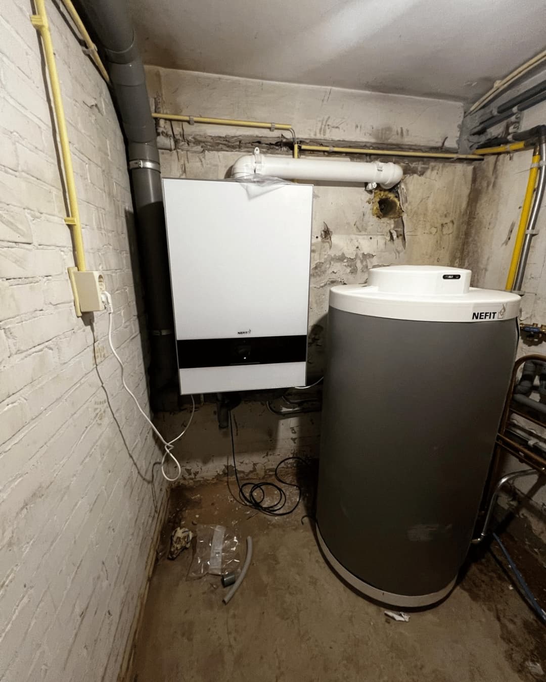 Esveld vloerverwarming ketel nefit en bosch